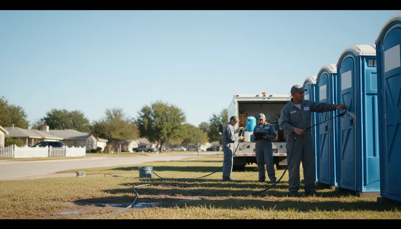 Long-Term Portable Toilet Rental in Hickory Ridge, AR near me